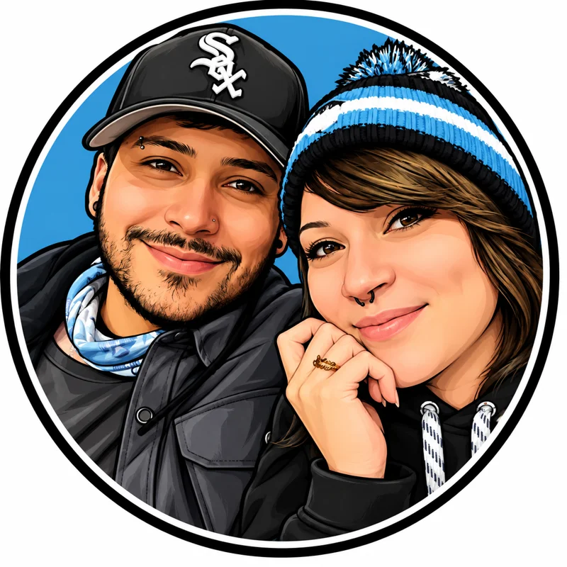 Gil & Lexi Jimenez, founders of Reel Funny Goods